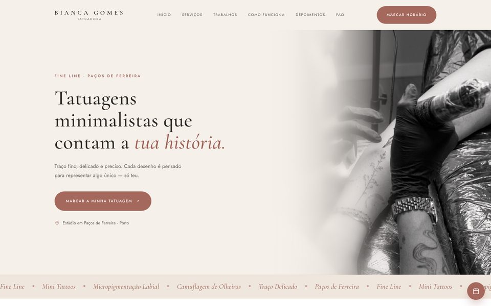 Site Bianca Gomes
